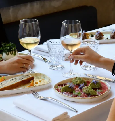 Un menu et accords mets et vins